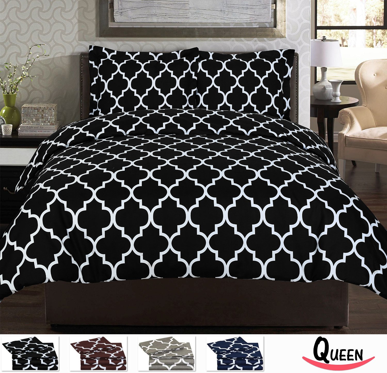 11 Best Black and White Duvet Covers That Will Make Your Bed Pop